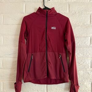 REI Women's Deep Red Ski Jacket
